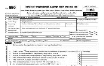 2023 Form 990